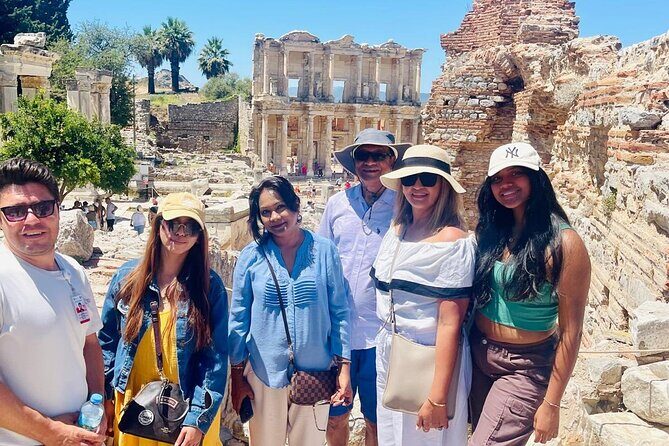 Family Package up to 15 Ephesus Tour from Bodrum Port and Hotels - Stop 1: Library of Celsus, Great Theater, and the Odeon zone