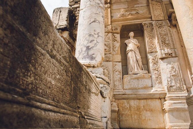 FOR CRUISERS: Best of Ephesus Tour with GUARANTEED ON-TIME RETURN - Artemis Temple for 15 minutes, plus St. John Basilica in the distance