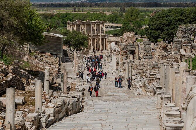 From Bodrum: Full-Day Ancient Ephesus Tour with Guide & Transfer - Ancient City of Ephesus: what to focus on during the 2 hours