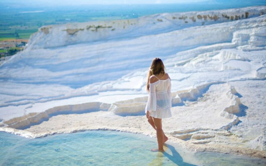From Izmir: Private Ephesus & Pamukkale 1 Day Trip - Cleopatra’s Pool: The Thermal Swim Upside (and Extra Cost)
