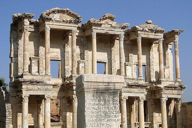 Izmir Shore Excursion: Private Tour to Ephesus, House of Virgin Mary and Temple of Artemis - The Great Theater stop: 24,000 seats and a St. Paul story
