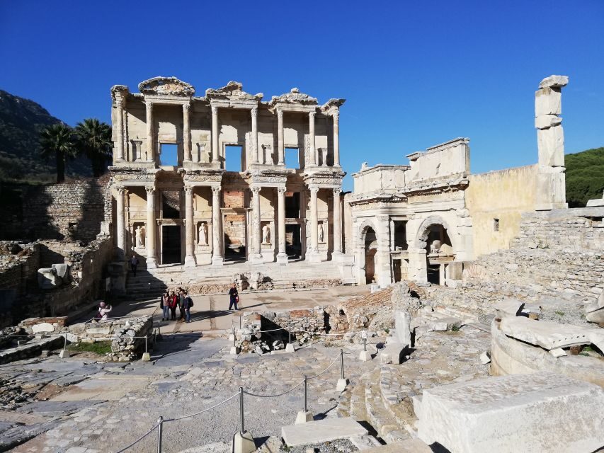Kusadasi: Ephesus and Artemis Skip-the-line Small Group Tour - Ephesus on Foot: Marble Streets, Celsus’ Façade, and the Grand Theater