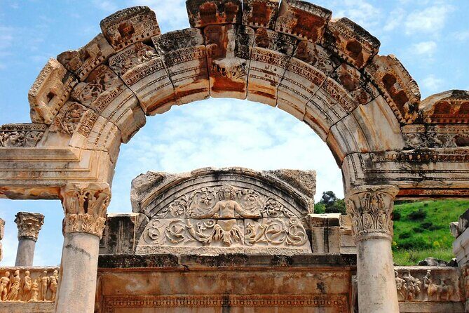 Kusadasi Ephesus Full Day Tour With Lunch & Professional Guide - Ephesus: Marble streets, theatre views, and temple highlights