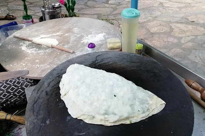 Kusadasi Selcuk Ephesus Gourmet and Street Food Tour - Kirazlı village breakfast: gözleme, cheeses, honey, and Turkish coffee