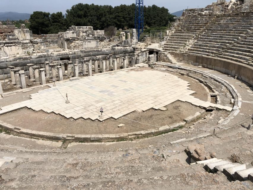 Private Ephesus tour for Cruise Guests w/SkipTheLineTickets - Ephesus streets: Fountain of Trajan, Hadrian’s temple, and the Library of Celsus