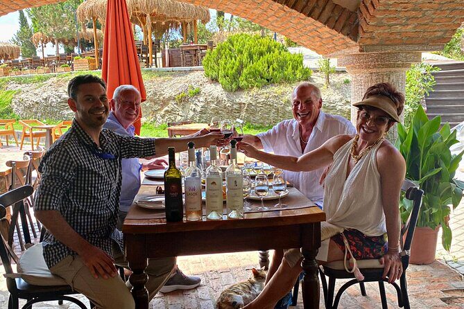 Private Ephesus Tour & Wine Tasting & Mediterrranean Lunch - Anadolu Rug lunch stop: farm food, coffee, and loom watching