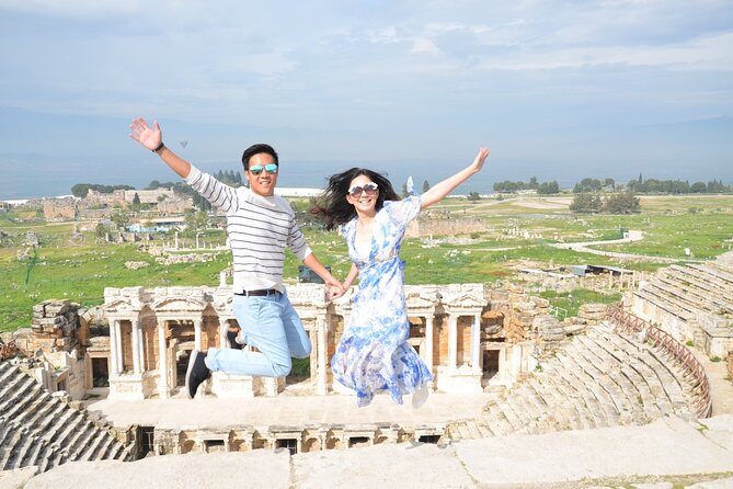Small Group Pamukkale Day Tour from Selcuk or Kusadası - Pamukkale Theatre: short stop, big views, quick payoff
