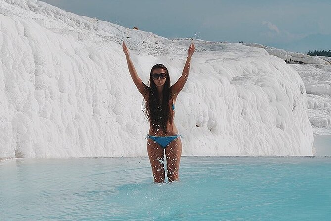 Small Group Pamukkale Day Tour from Selcuk or Kusadası - Lunch, entrance fees, and what the $129 price really covers